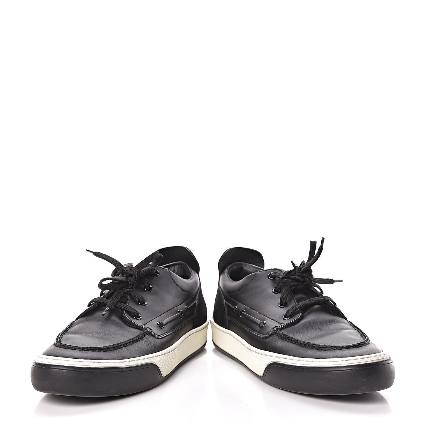 Calfskin Sneakers 8 Black