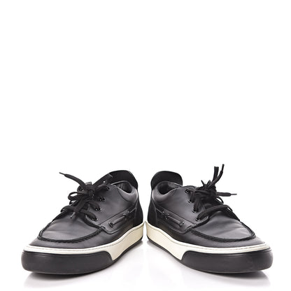 Louis Vuitton Calfskin Sneakers 8 Black 6 of 11