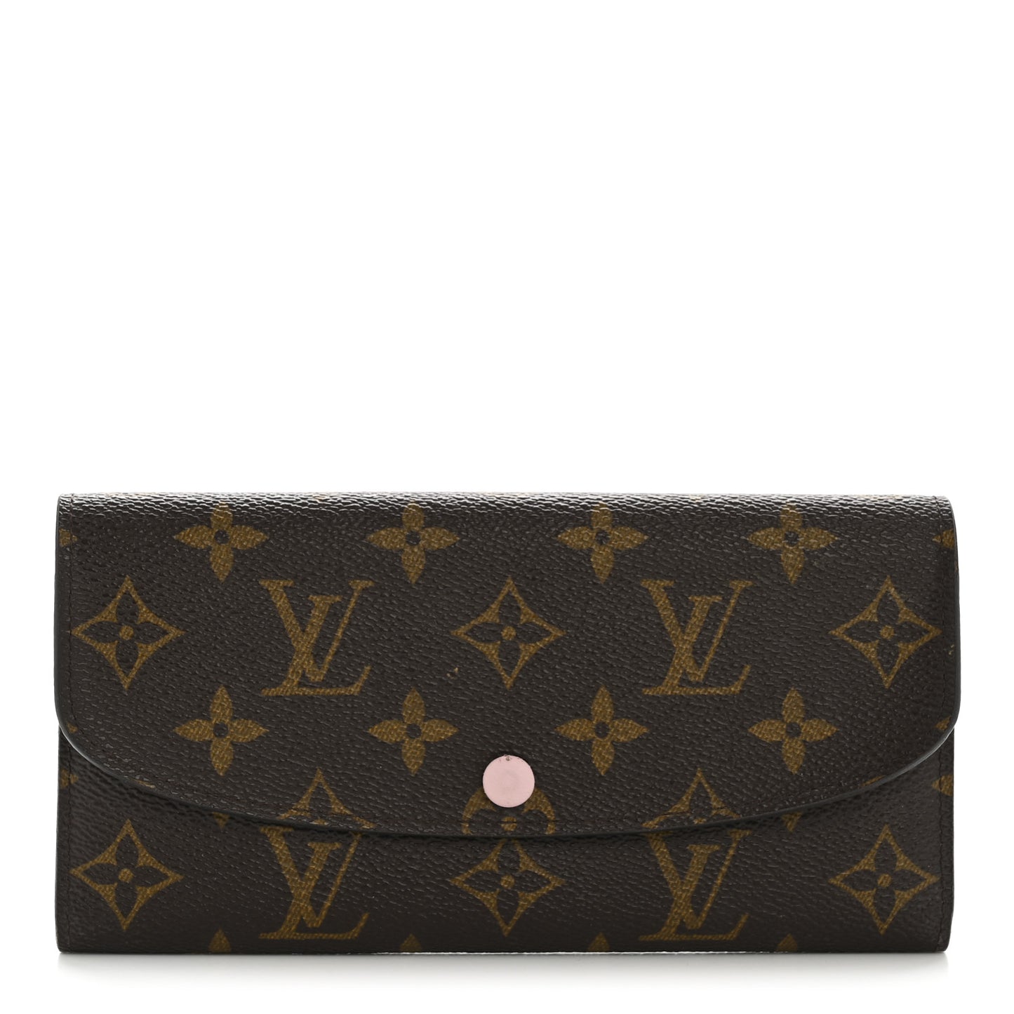 Monogram Emilie Wallet Rose Ballerine