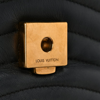 Louis Vuitton Calfskin New Wave Chain MM Black 8 of 12