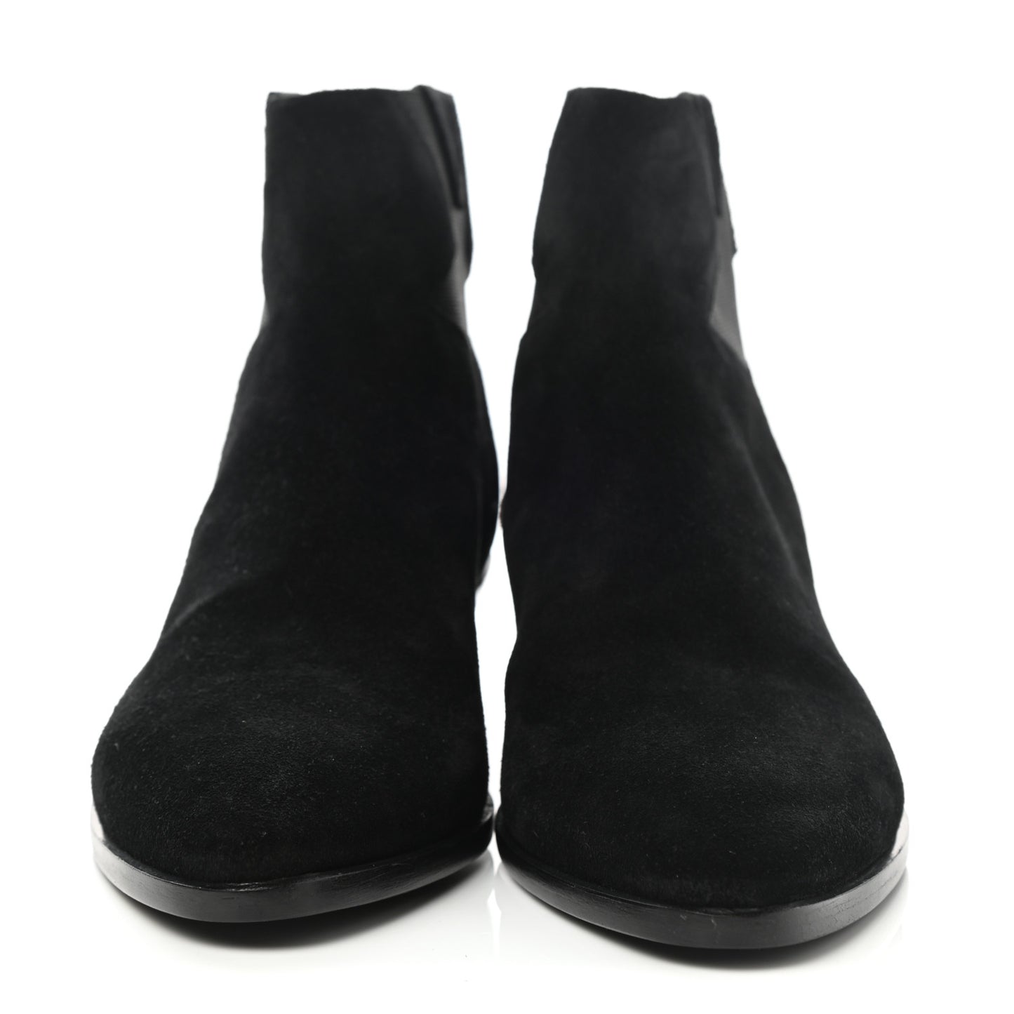Suede West 45 Chelsea Boots 37 Black