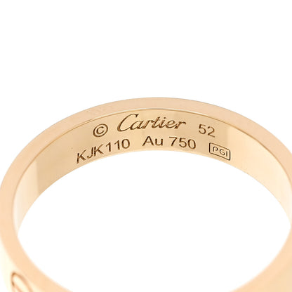 Cartier 18K Yellow Gold 3.5mm LOVE Wedding Band Ring 52 6 4 of 5