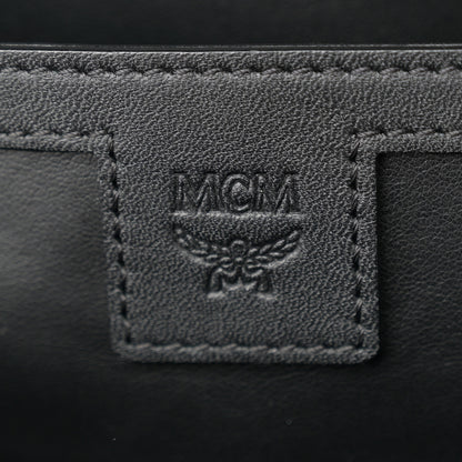 MCM Metallic Visetos Small Side Stud Stark Backpack Gold 6 of 13