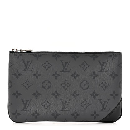 Louis Vuitton Reverse Monogram Eclipse Trio Messenger Small Pochette 1 of 10