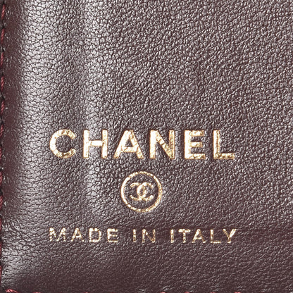 Chanel Lambskin Quilted Card Holder Wallet Black 6 of 8