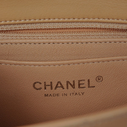 Chanel Patent Calfskin Quilted Mini Rectangular Flap Light Pink 6 of 8