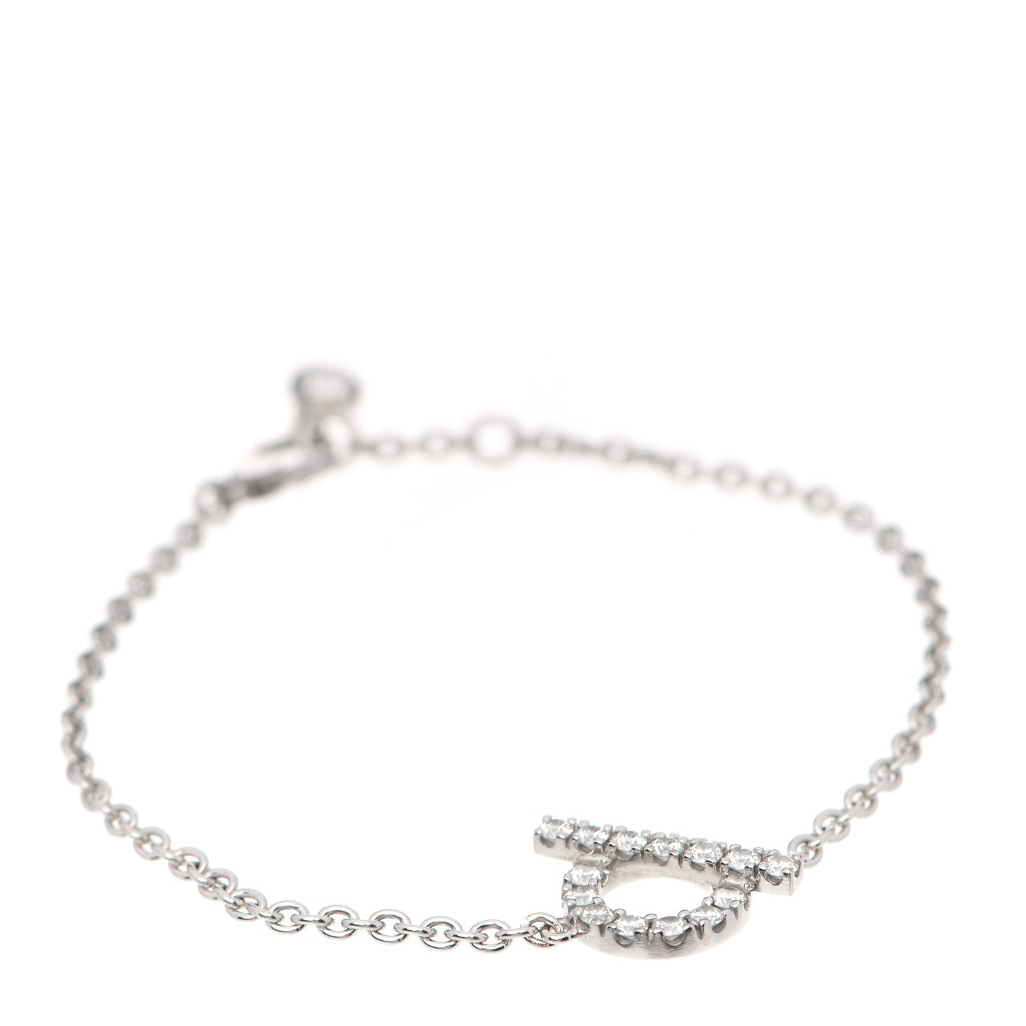 18K White Gold Diamond Finesse Bracelet SH