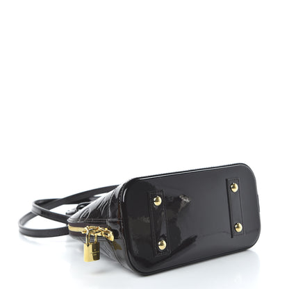 Louis Vuitton Vernis Alma BB Amarante 4 of 10
