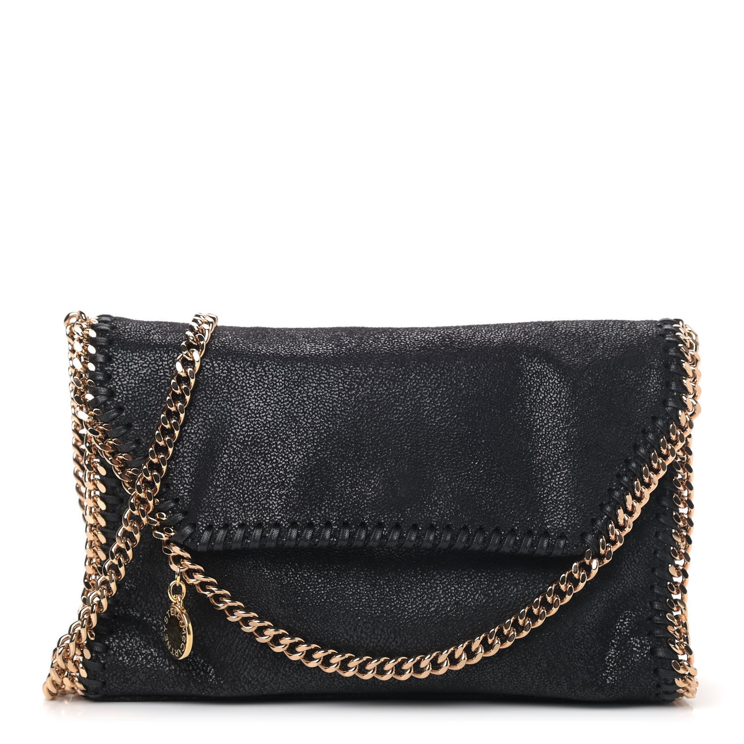 Stella McCartney Shaggy Deer Falabella Mini Crossbody Bag Black 1 of 4