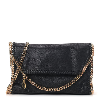 Stella McCartney Shaggy Deer Falabella Mini Crossbody Bag Black 1 of 4