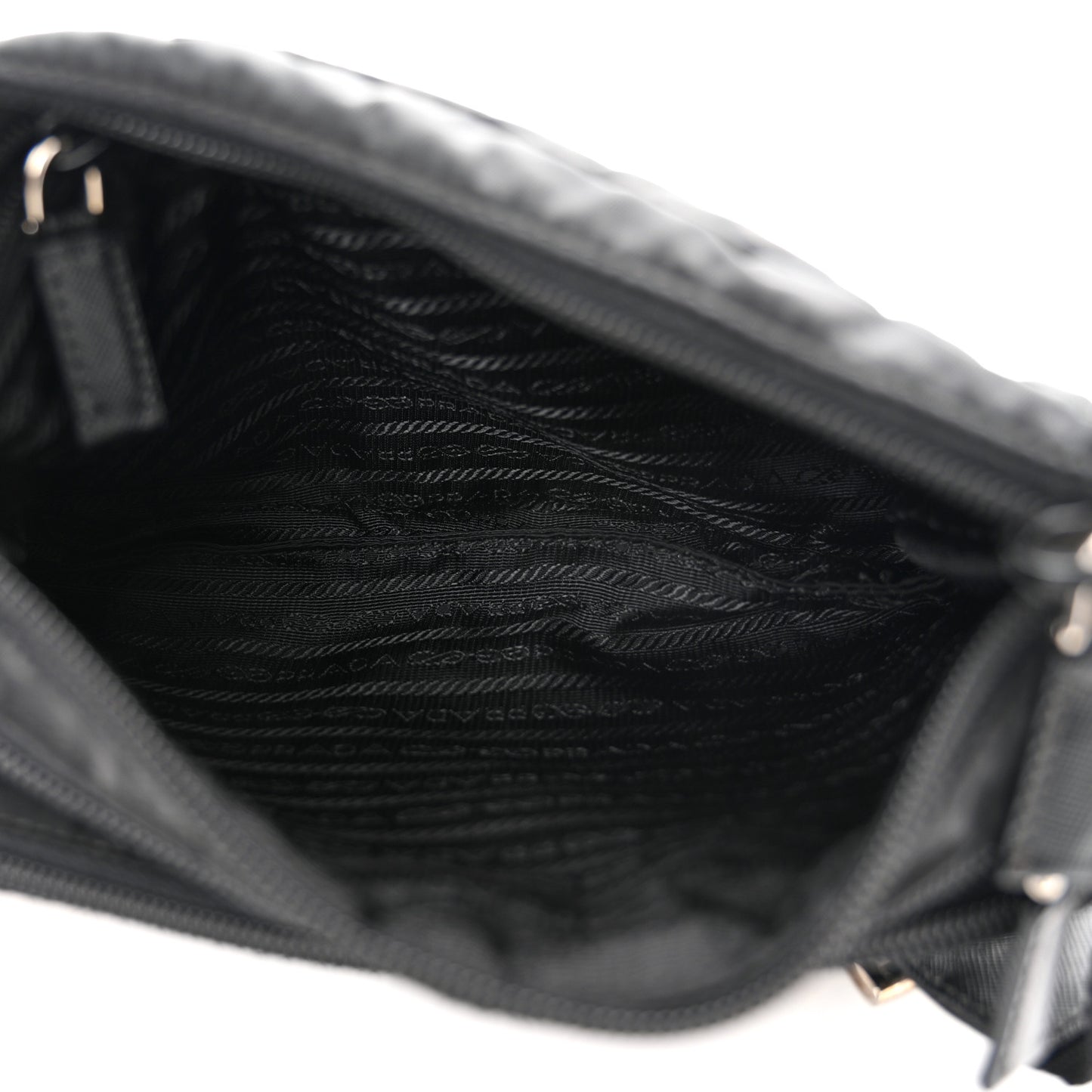 Tessuto Nylon Belt Bag Black
