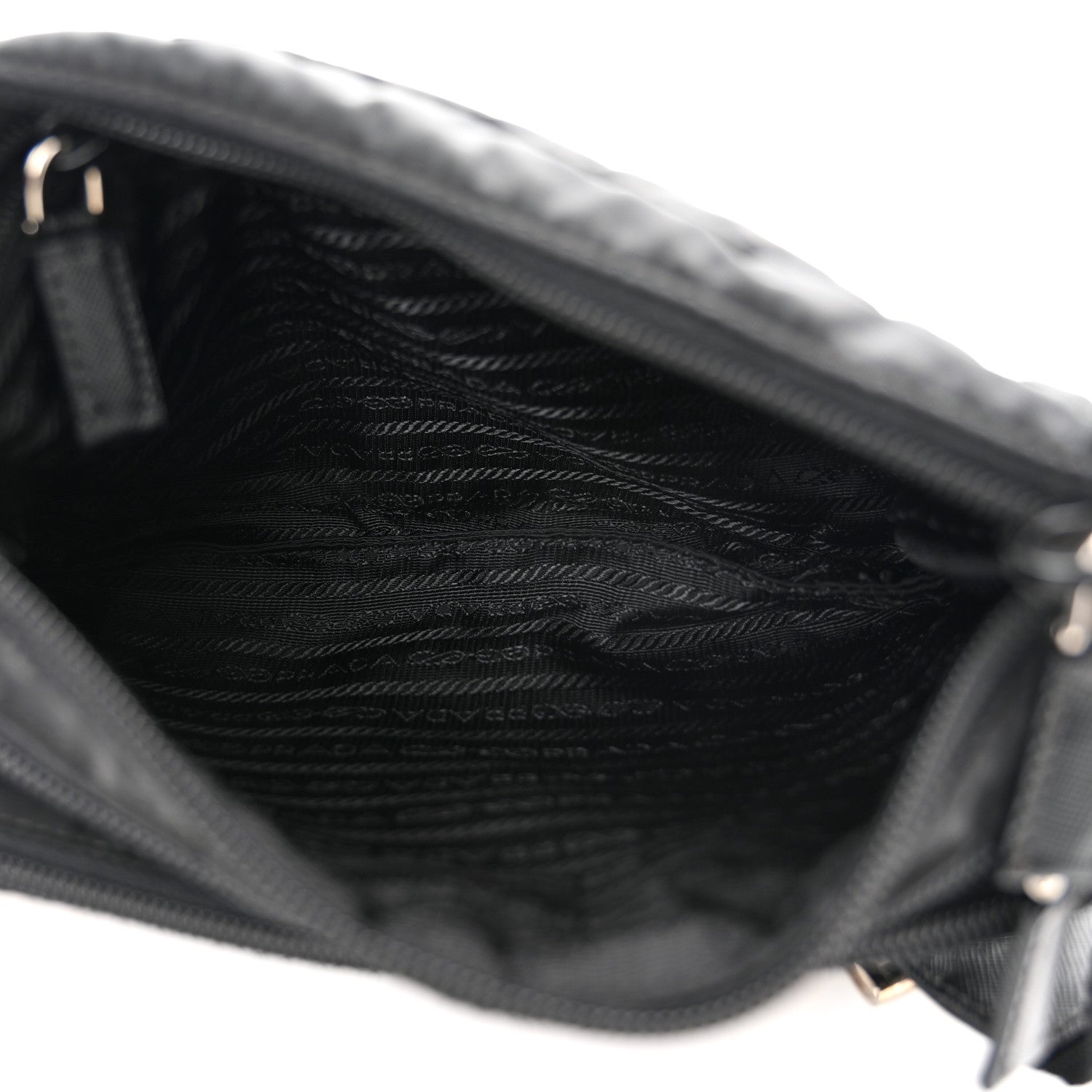 Prada Tessuto Nylon Belt Bag Black 5 of 10