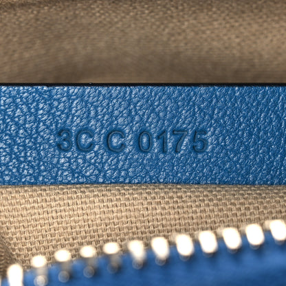 Givenchy Sugar Goatskin Small Antigona Beauty Wristlet Electric Blue 7 of 9