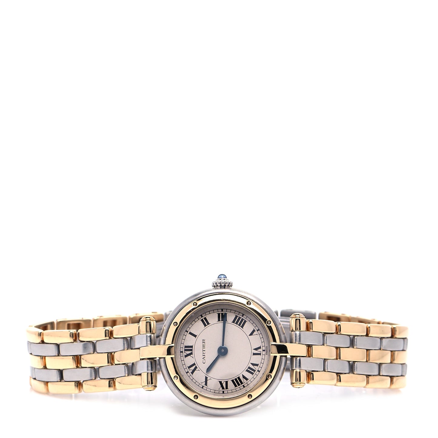 Stainless Steel 18K Yellow Gold 24mm Panthere Vendome Quartz Watch