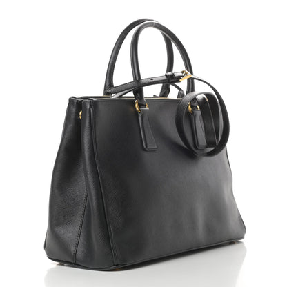 Prada Saffiano Lux Medium Tote Black 3 of 13