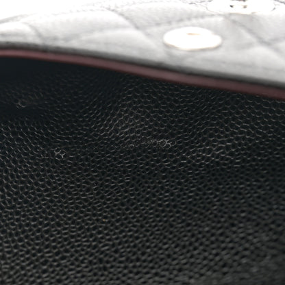 Chanel Caviar Quilted Small Double Flap Black 11 of 12
