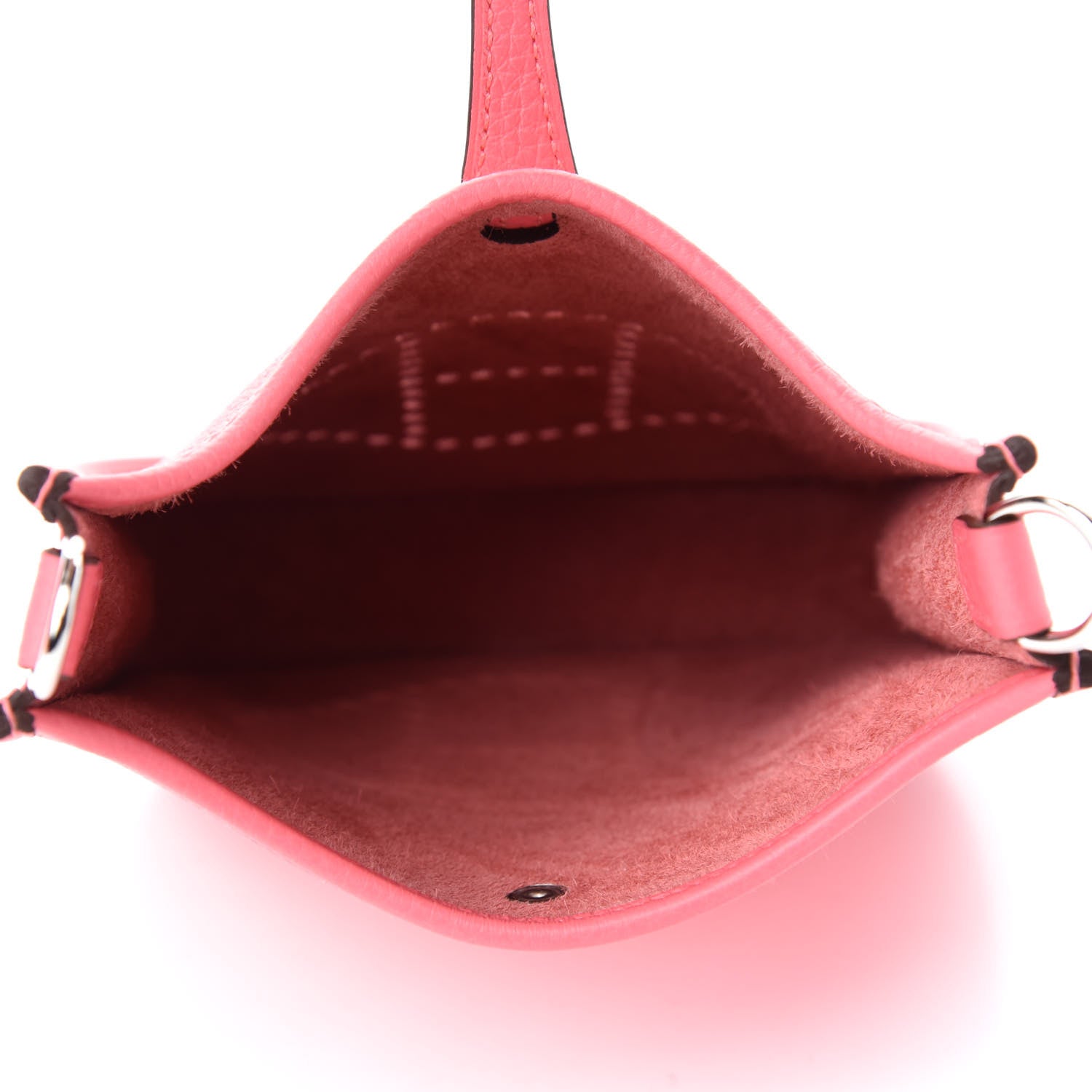 Hermes Taurillon Clemence Allegro Evelyne TPM Rose Azalee Rose Confetti 5 of 11
