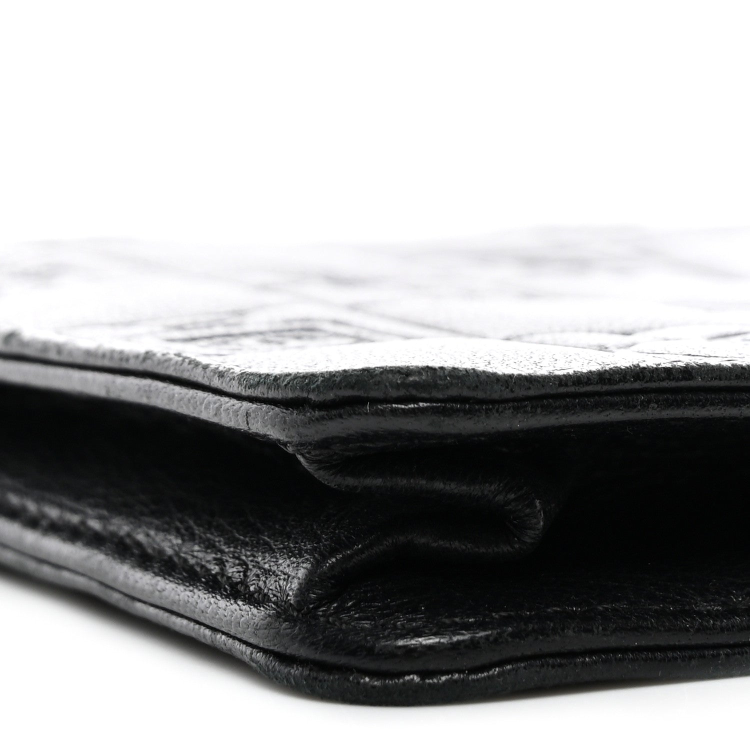 Chanel Lambskin Precious Symbols Pochette Black 9 of 10