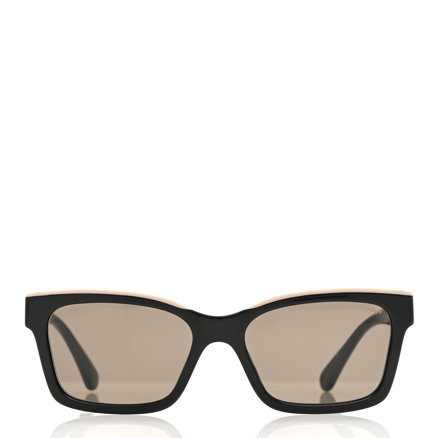 Acetate Square Sunglasses 5417 Black