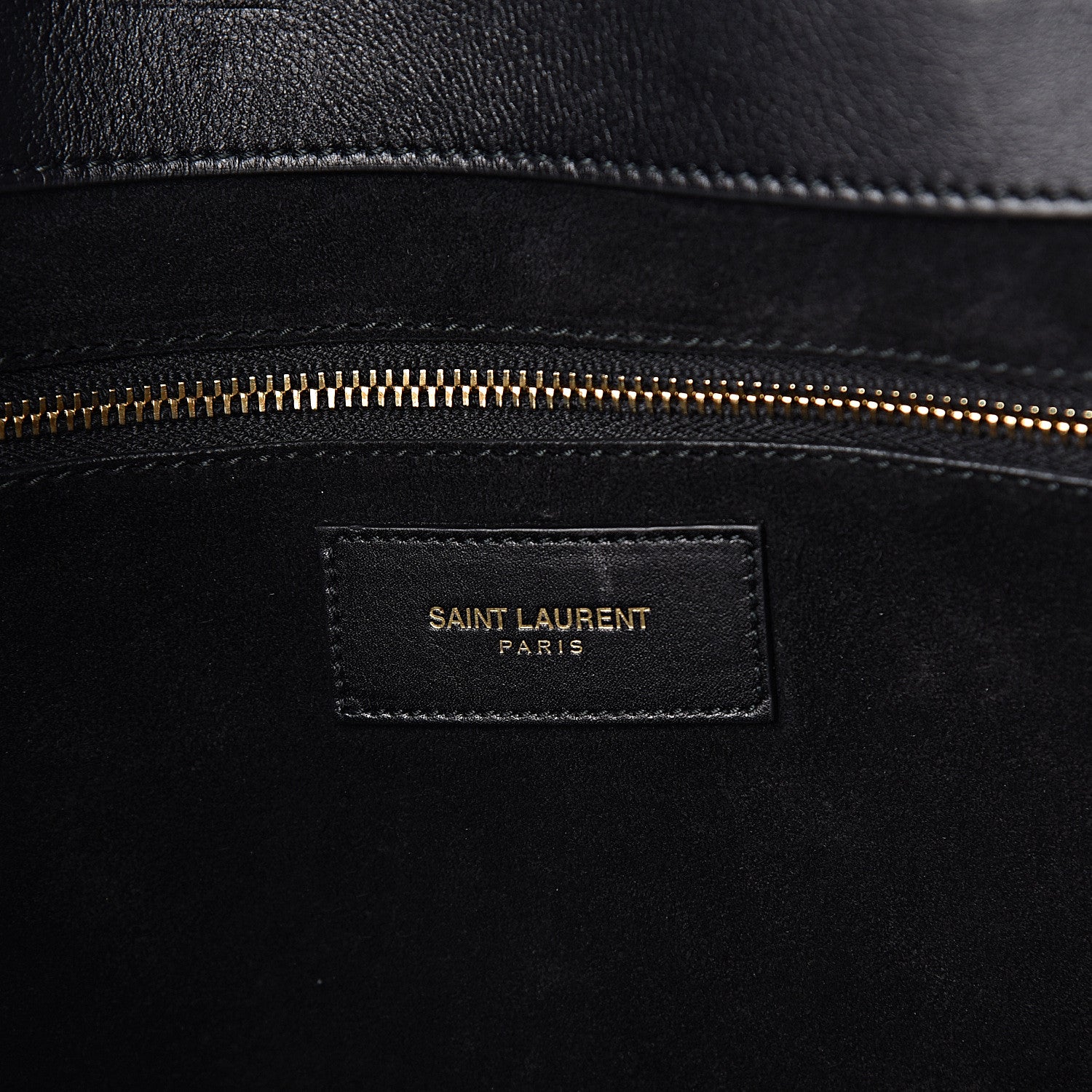 Saint Laurent Calfskin Large Sac De Jour Carryall Black 6 of 9