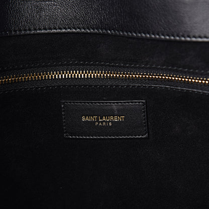 Saint Laurent Calfskin Large Sac De Jour Carryall Black 6 of 9