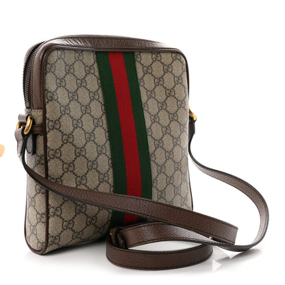 Gucci GG Supreme Monogram Web Small Ophidia Messenger Bag Brown 2 of 9