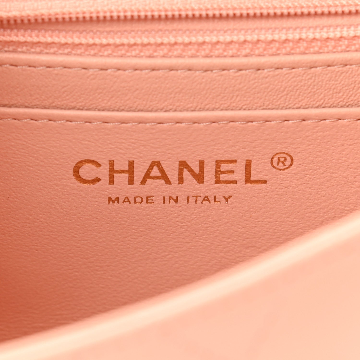Chanel Lambskin Quilted Mini Square Flap Light Pink 5 of 10