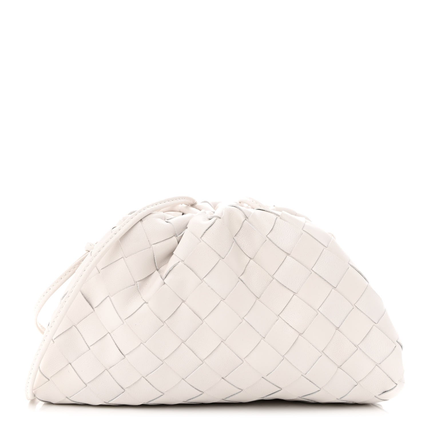 Bottega Veneta Nappa Intrecciato The Mini Pouch Chalk 1 of 10