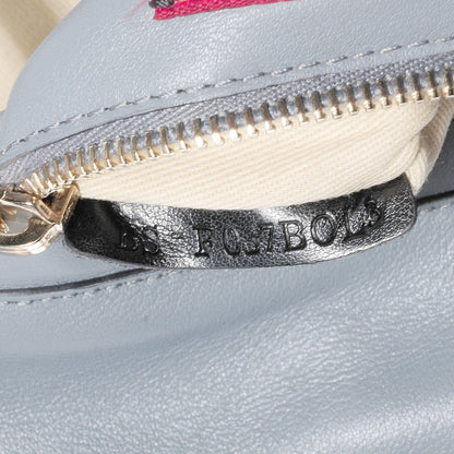Valentino Garavani Vitello Small Rockstud Tote Grey 7 of 8