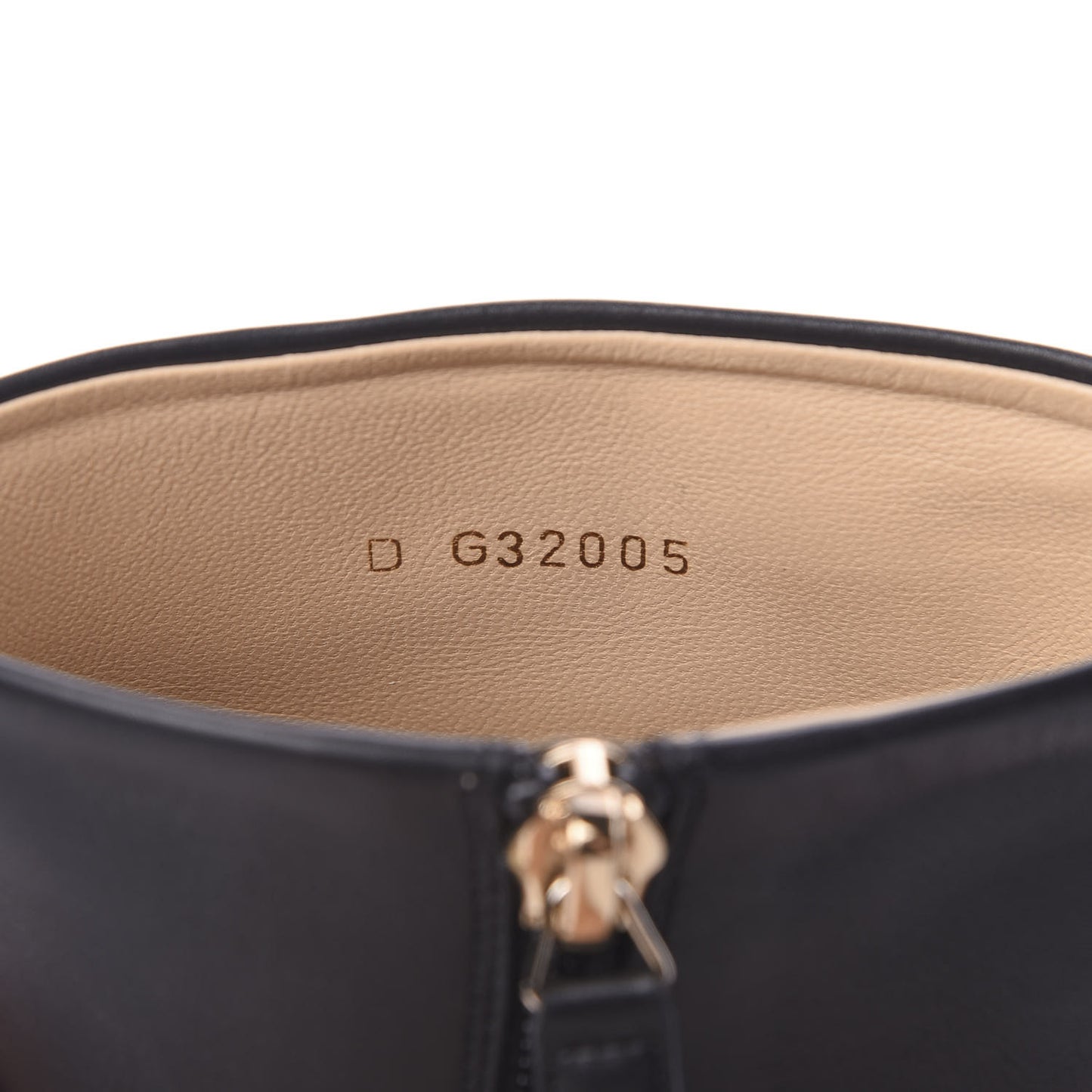 Calfskin CC Short Boots 40 Black