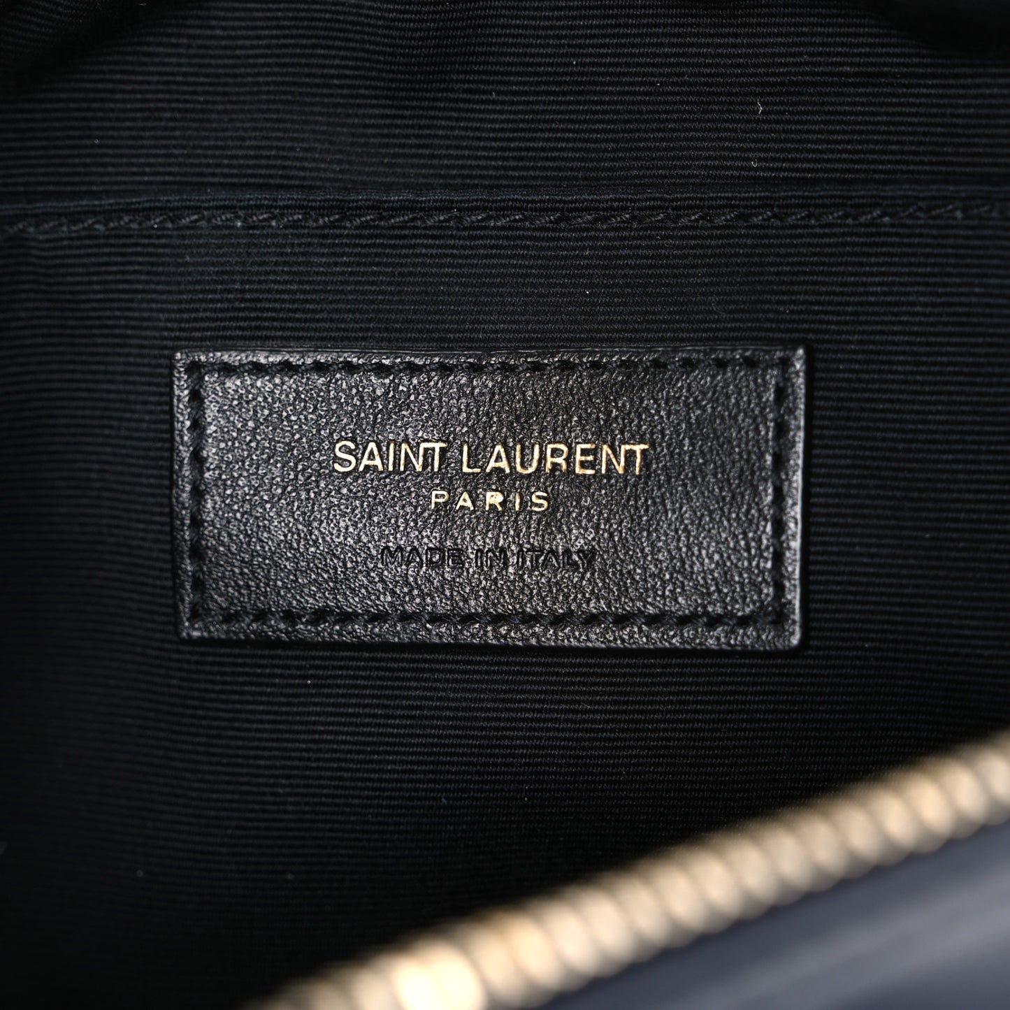 Calfskin Matelasse Monogram Lou Camera Bag Deep Marine