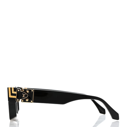 Louis Vuitton Acetate 1.1 Millionaires Sunglasses Z1165W Black 3 of 7