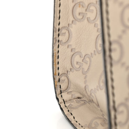 Gucci Guccissima Signature Medium Emily Chain Shoulder Bag Mystic White 10 of 12