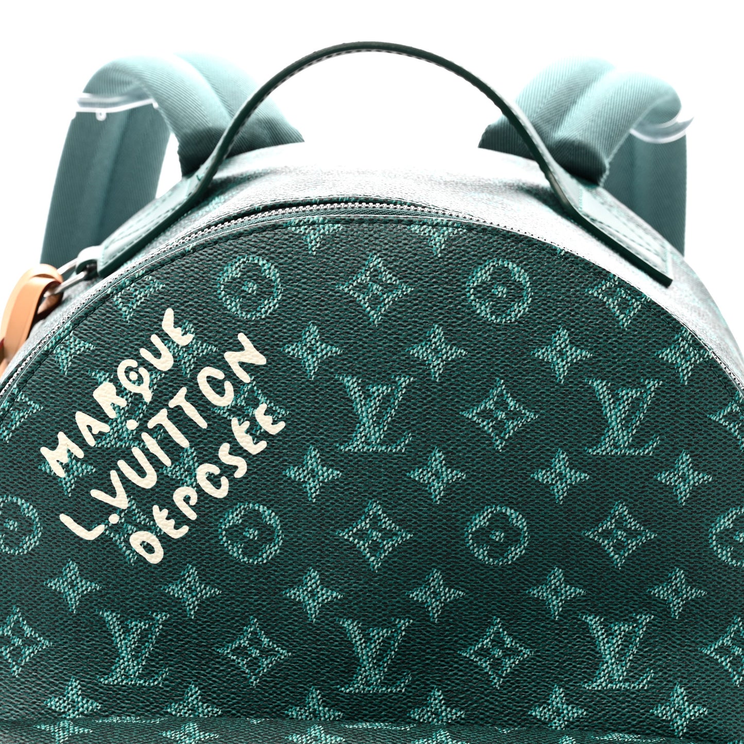 Monogram Heritage Discovery Backpack PM Green