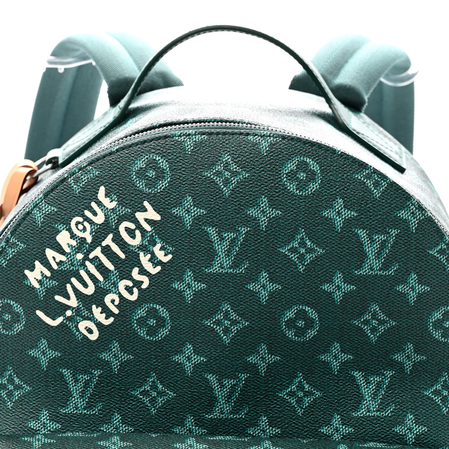 Louis Vuitton Monogram Heritage Discovery Backpack PM Green 7 of 14