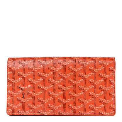 Goyard Goyardine Richelieu Wallet Orange 1 of 17