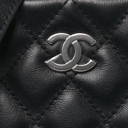 Chanel Lambskin Quilted Crossbody Bag Black 6 of 7