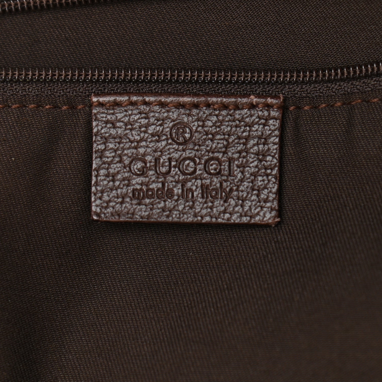 Gucci Monogram Large Abbey Tote Dark Brown 6 of 12