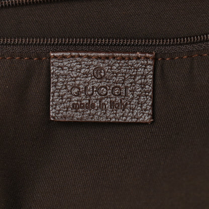 Gucci Monogram Large Abbey Tote Dark Brown 6 of 12