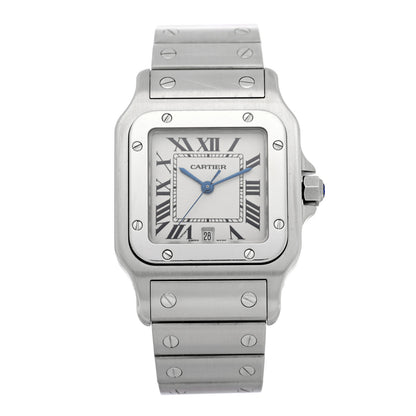 Cartier Stainless Steel 29mm Santos De Cartier Galbee Quartz Watch 1 of 4