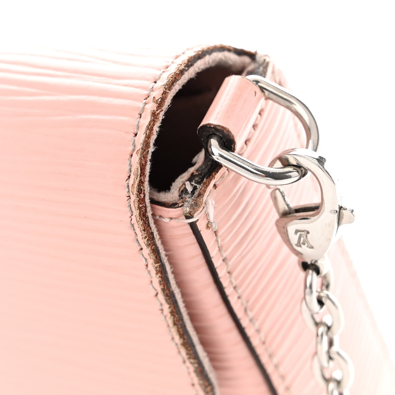 Louis Vuitton Epi Pochette Felicie Rose Ballerine 16 of 16