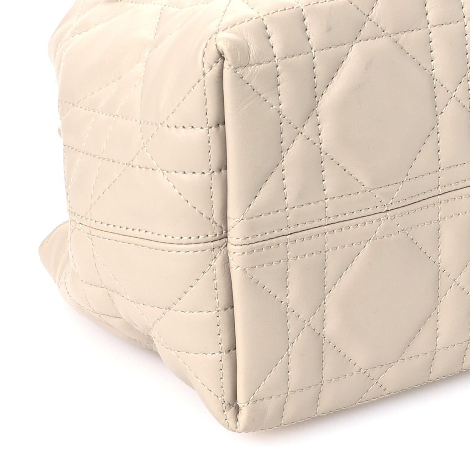 Christian Dior Calfskin Macrocannage Small Toujours Beige 10 of 11