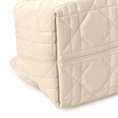 Christian Dior Calfskin Macrocannage Small Toujours Beige 10 of 11