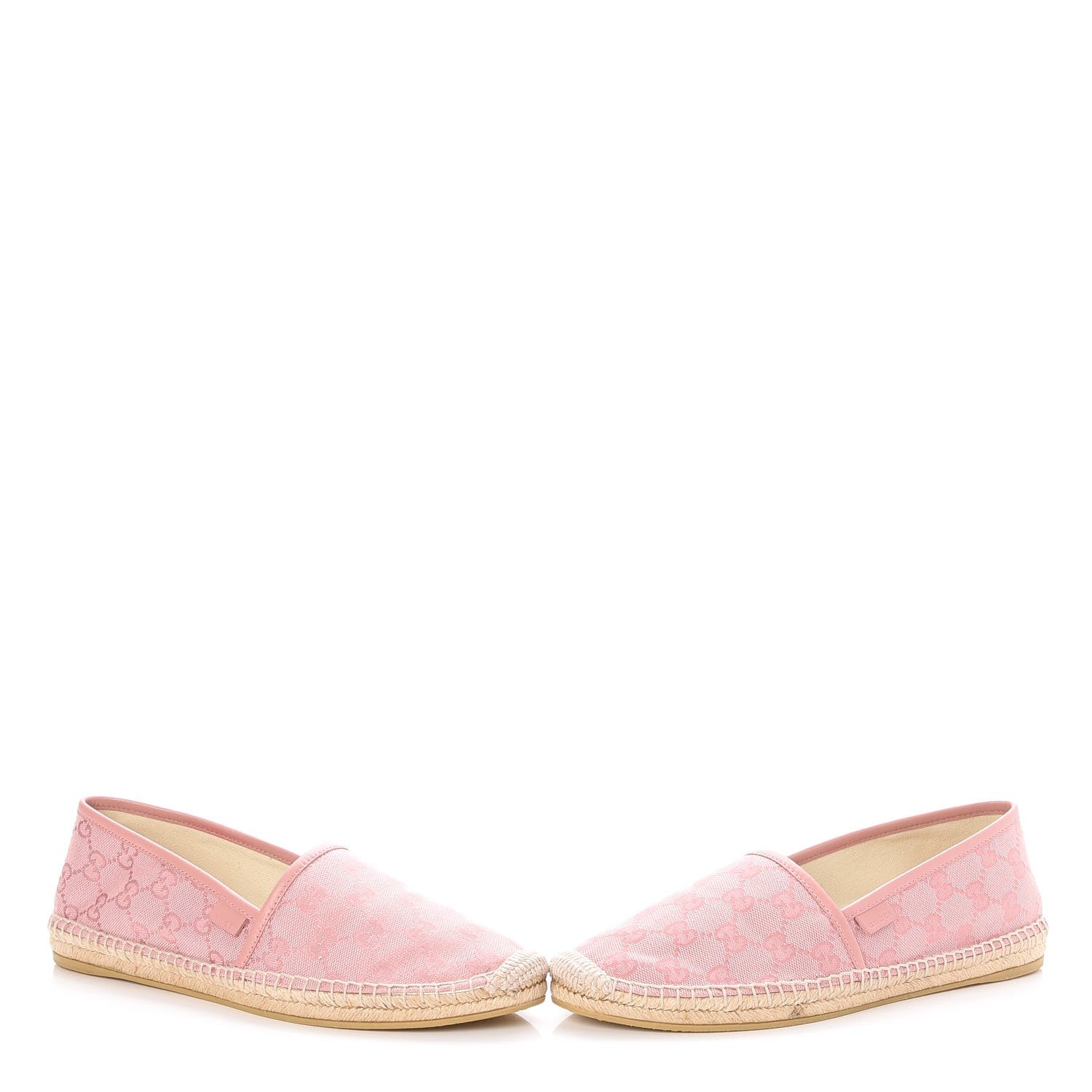 Gucci Monogram Espadrilles 39 Soft Pink 5 of 11