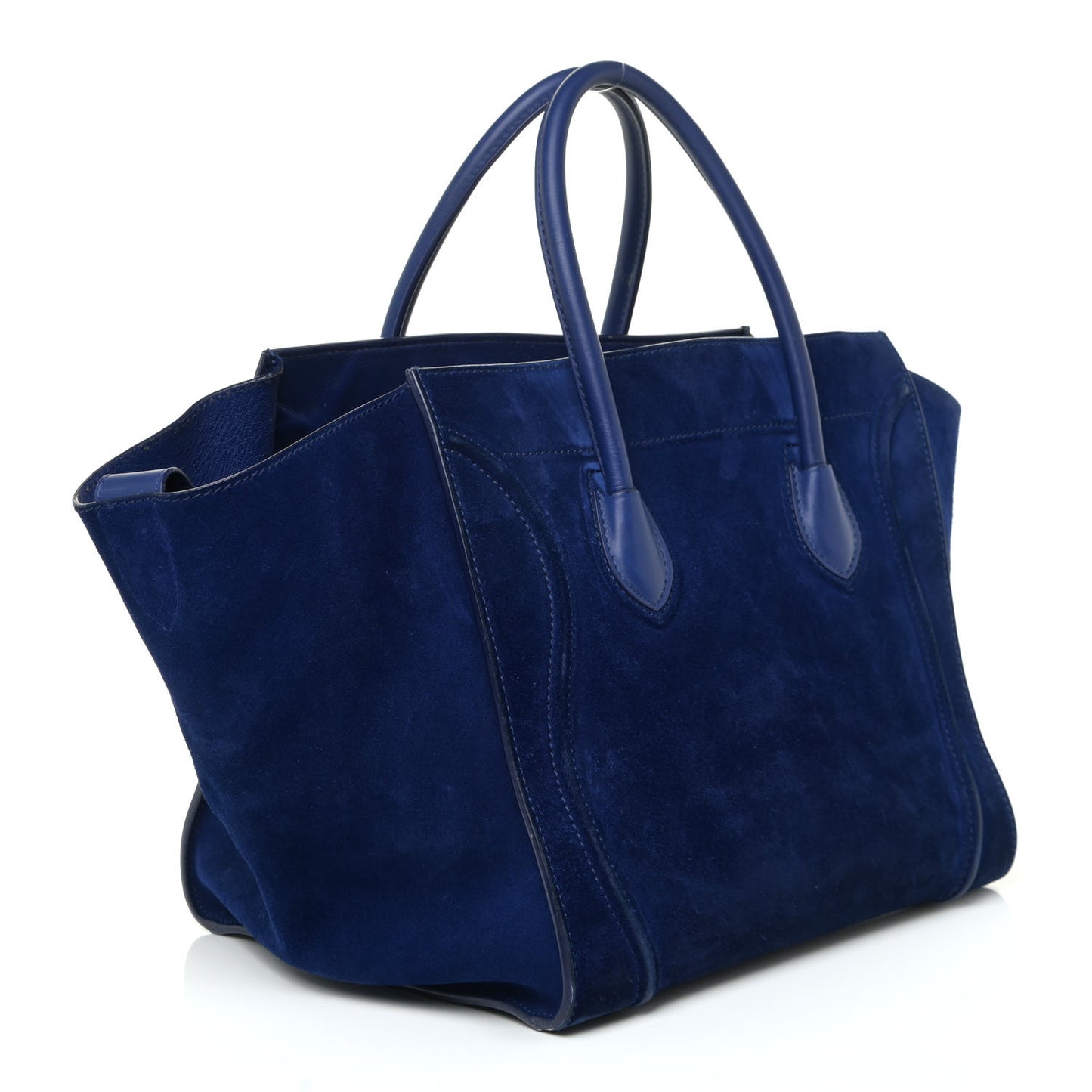 Suede Medium Phantom Luggage Royal Blue