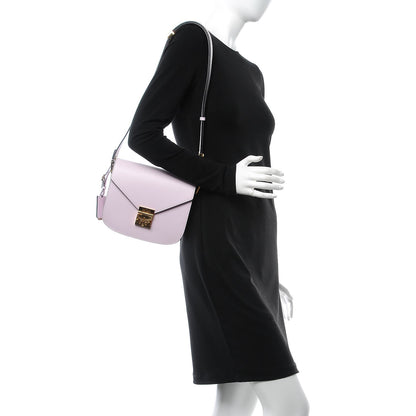 MCM Calfskin Patricia Crossbody Bag Prism Pink 2 of 14
