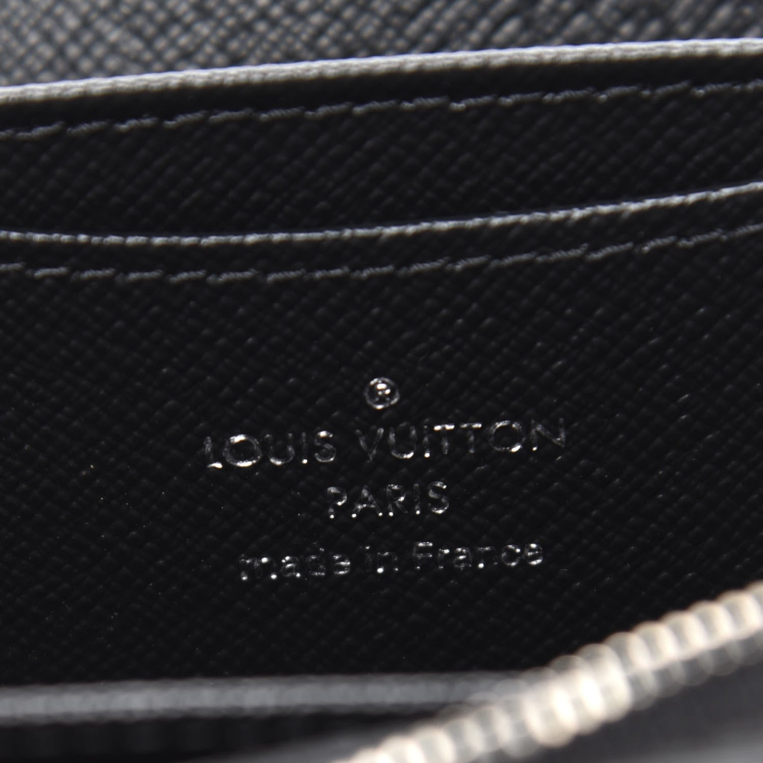 Louis Vuitton Epi Zippy Coin Purse Black 6 of 7