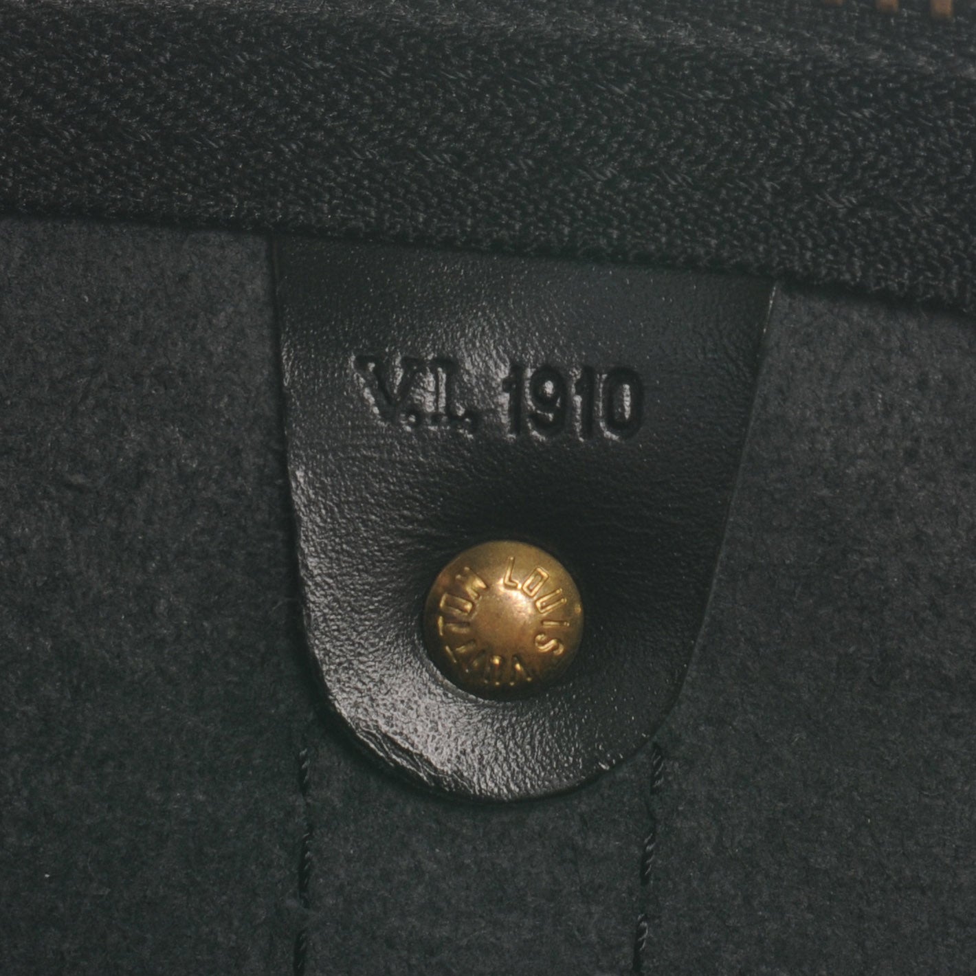 Louis Vuitton Epi Keepall 50 Black 6 of 7