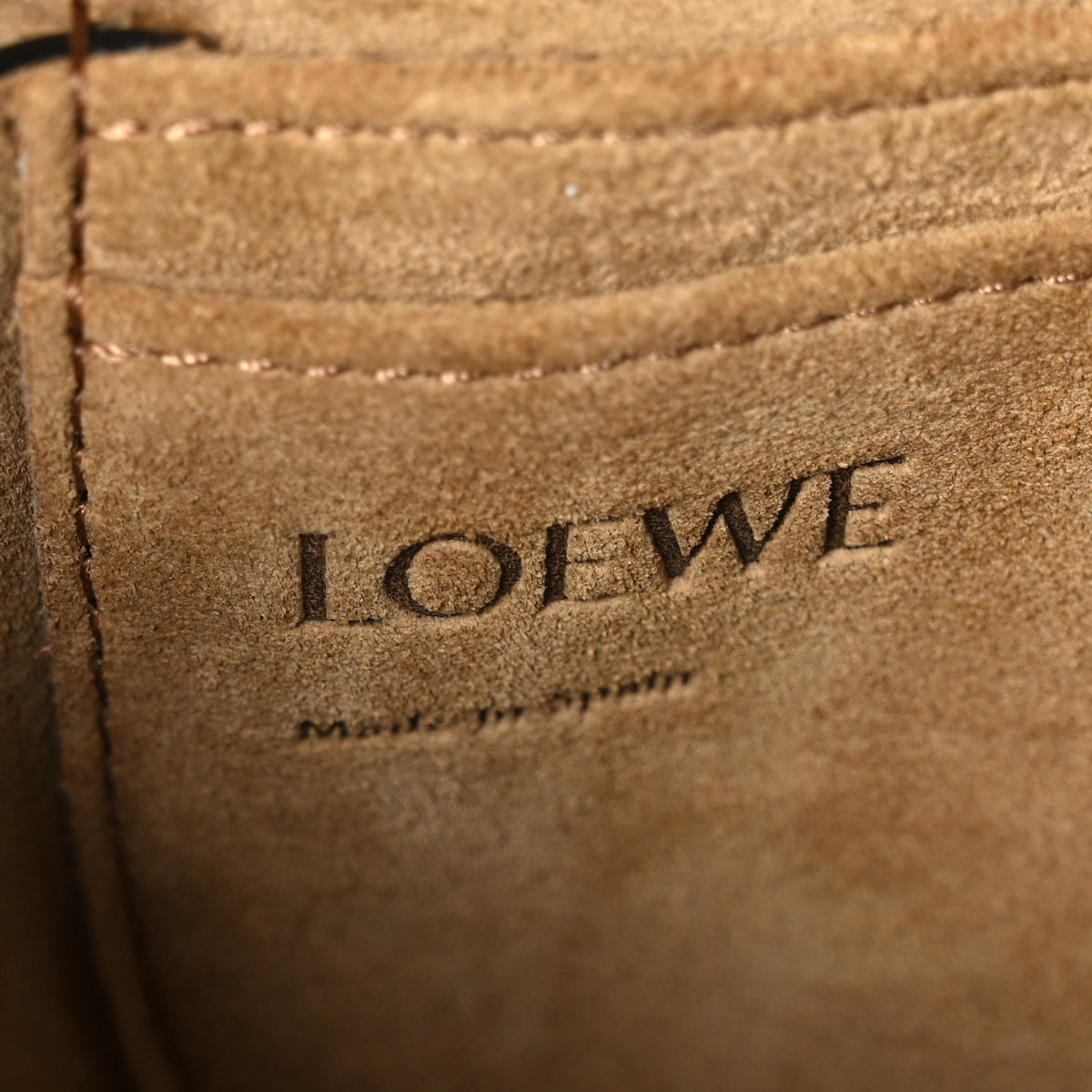 Loewe Calfskin Jacquard Mini Gate Dual Bag Autumn Green 5 of 9