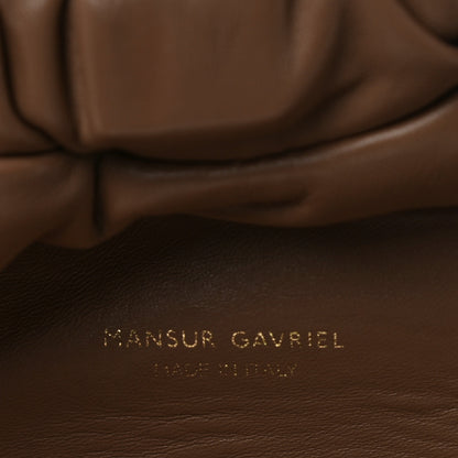 Mansur Gavriel Lambskin Cloud Clutch Biscotto 5 of 5